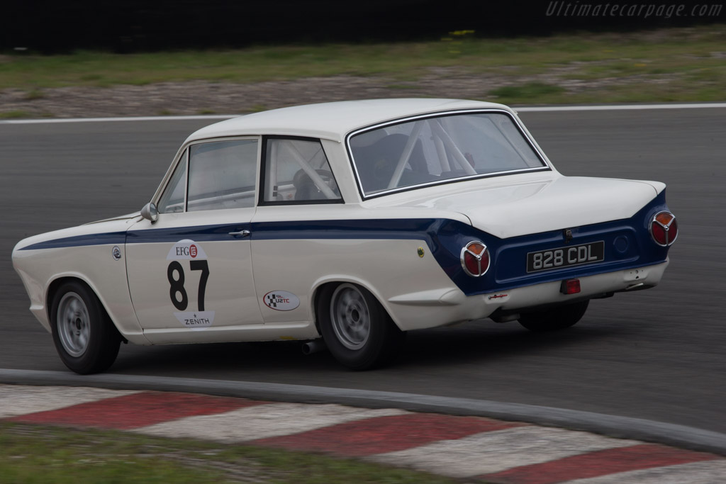 Lotus Cortina  - Driver: Carlos Monteverde - 2014 Historic Grand Prix Zandvoort