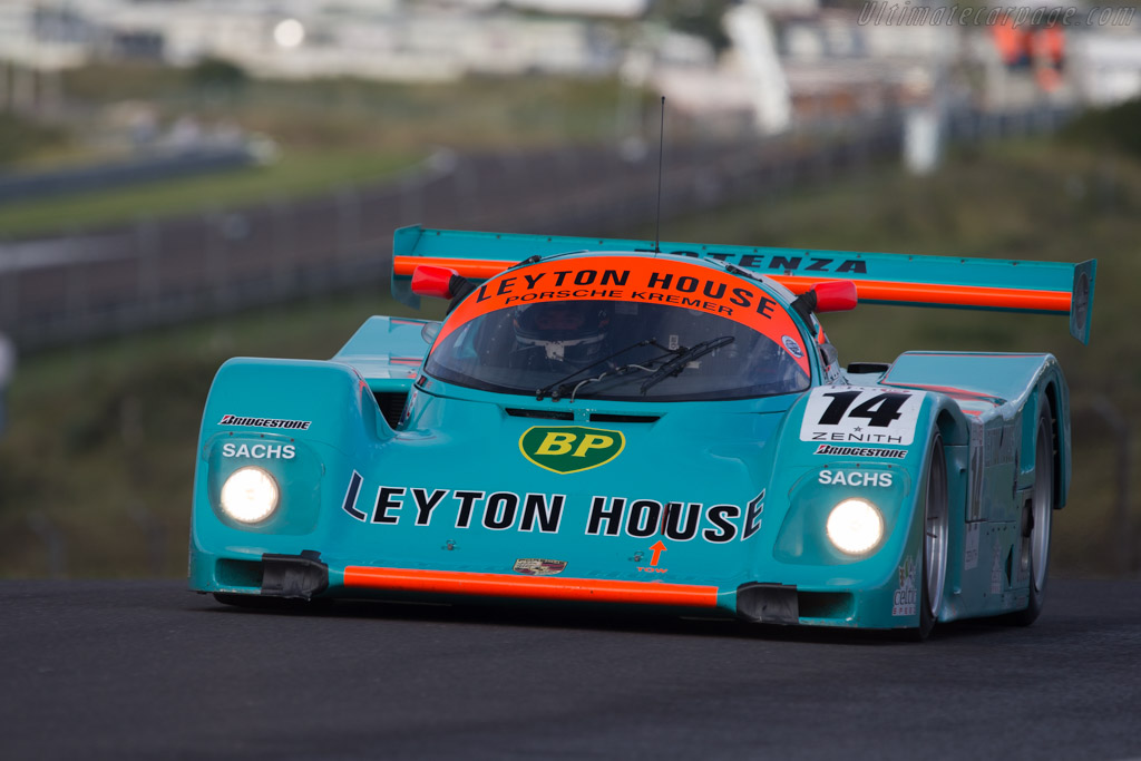 Porsche 962 CK6 - Chassis: 962-118 T-1 - Driver: Tommy Dreelan - 2014 Historic Grand Prix Zandvoort