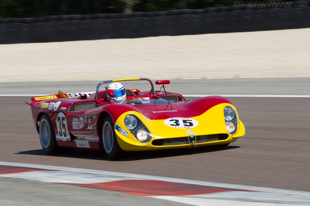 Alfa Romeo 33/3 - Chassis: 10580-023 - Driver: Gianluca Rattazzi - 2014 Grand Prix de l'Age d'Or