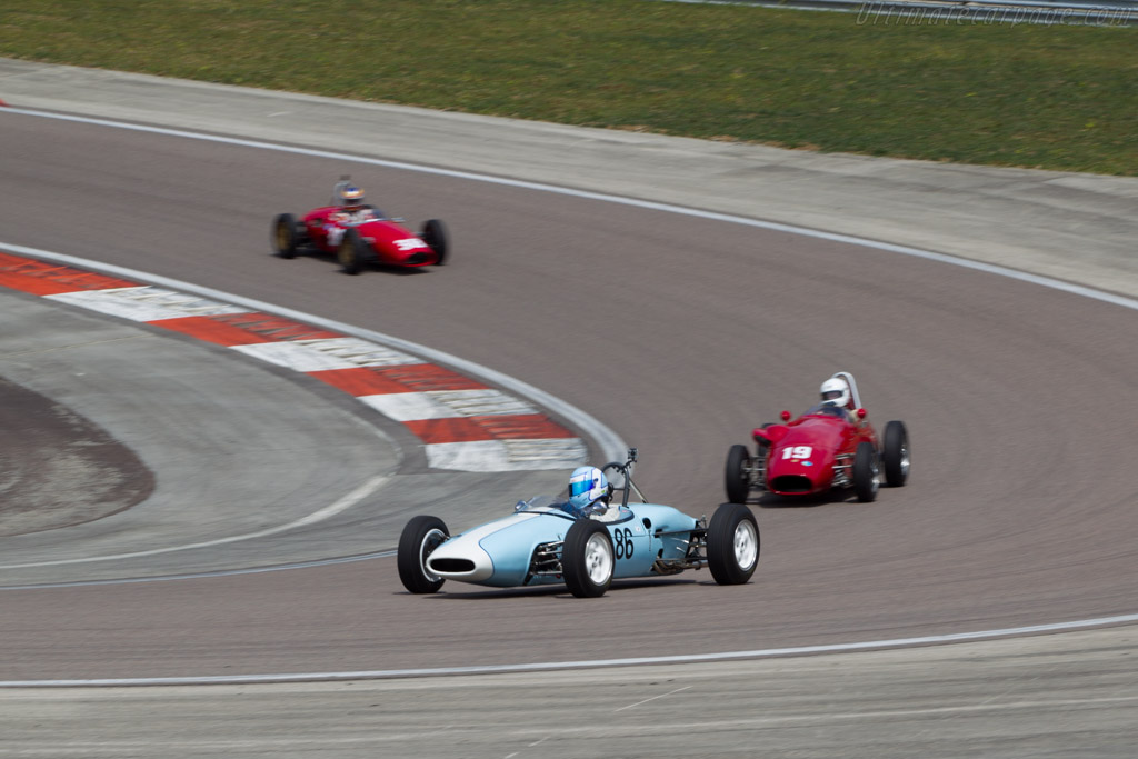 Brabham BT6  - Driver: Caroline Abbou Rossi di Montelara - 2014 Grand Prix de l'Age d'Or