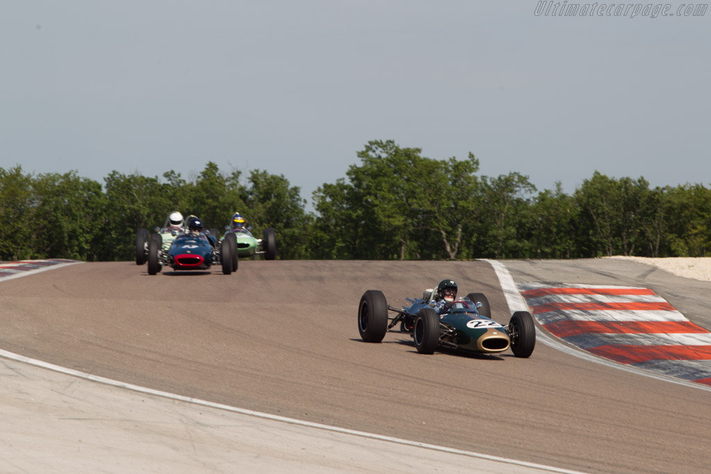 Brabham BT7 Climax - Chassis: F1-1-63 - Driver: James King - 2014 Grand Prix de l'Age d'Or