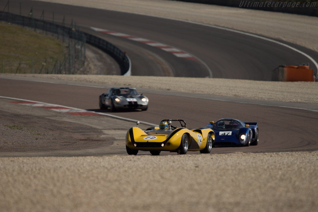 Lola T70 Mk2 Spider - Chassis: SL71/29 - Driver: Pierre Perret - 2014 Grand Prix de l'Age d'Or