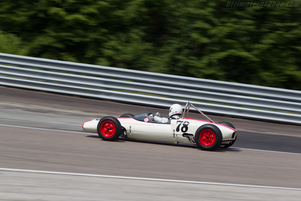 Lotus 20/22 - Chassis: 20FJ820 - Driver: Peter Waefler - 2014 Grand Prix de l'Age d'Or
