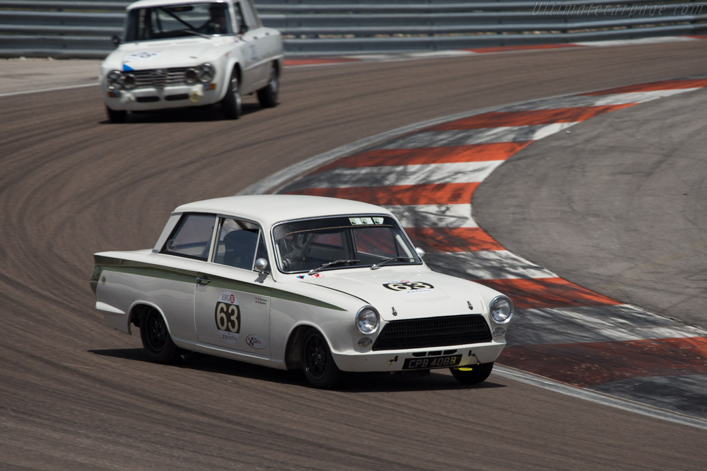 Lotus Cortina  - Driver: Grant Tromans - 2014 Grand Prix de l'Age d'Or