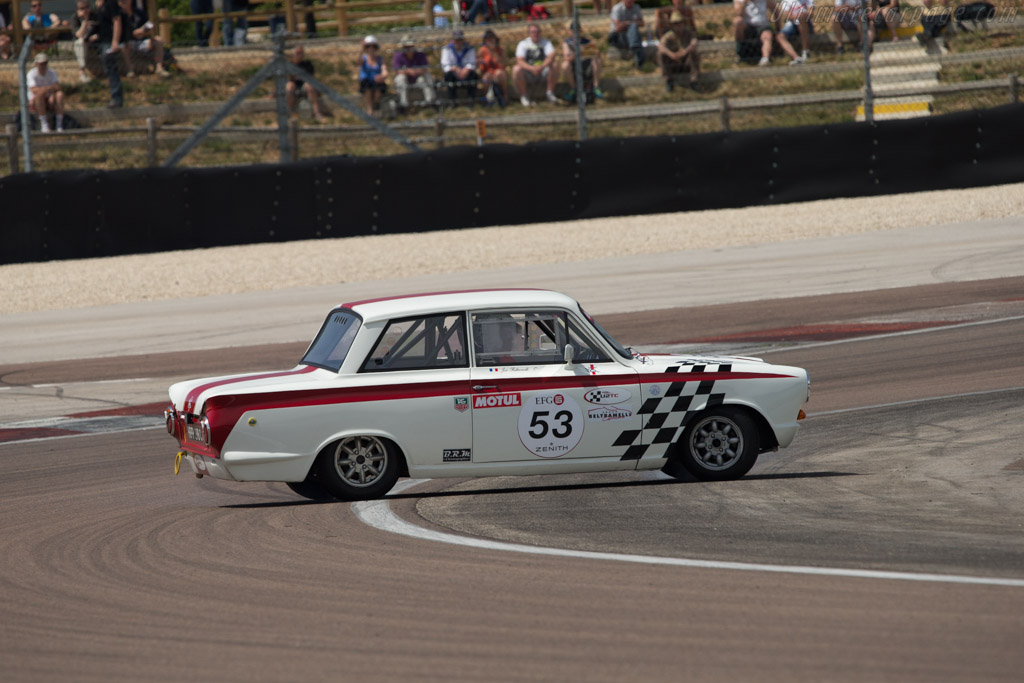 Lotus Cortina - Chassis: BA74EP59147 - Driver: Jose Beltramelli - 2014 Grand Prix de l'Age d'Or