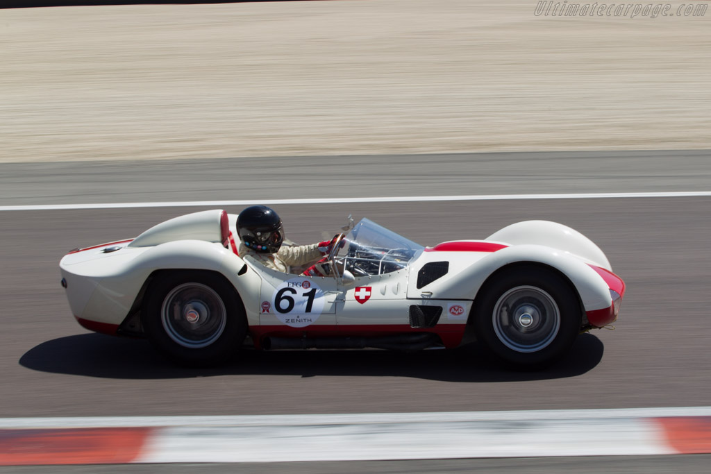 Maserati Tipo 61 Birdcage - Chassis: 2455 - Driver: Josef Rettenmaier - 2014 Grand Prix de l'Age d'Or