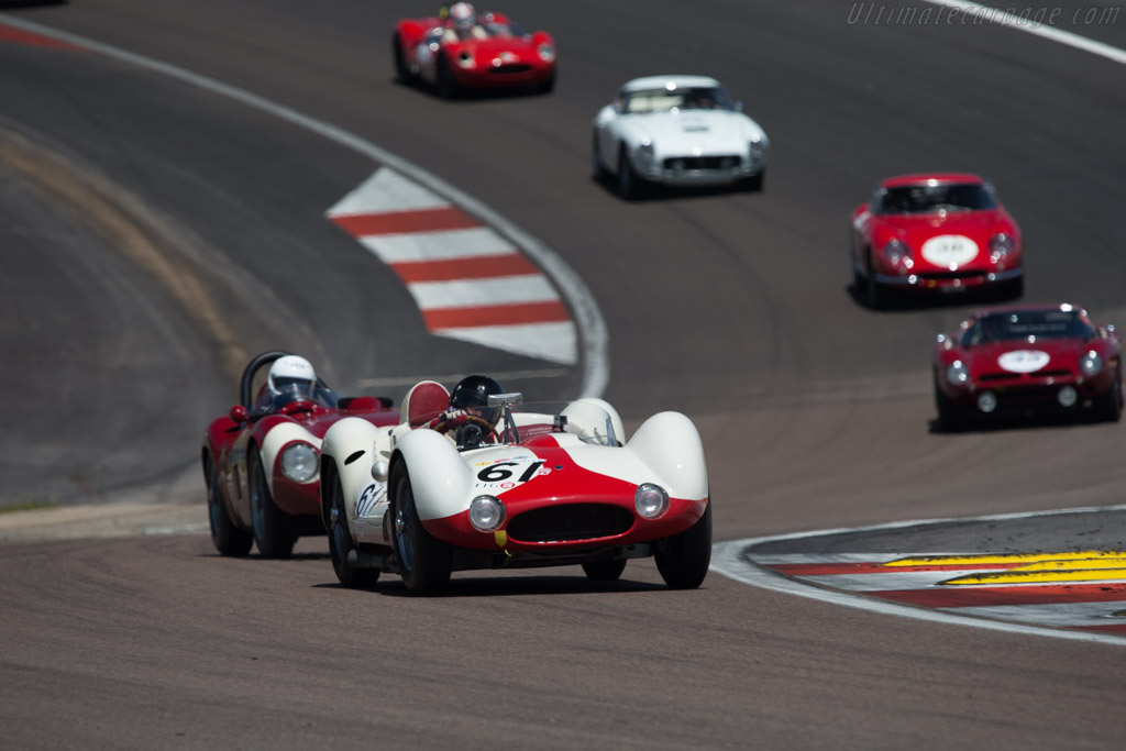 Maserati Tipo 61 Birdcage - Chassis: 2455 - Driver: Josef Rettenmaier - 2014 Grand Prix de l'Age d'Or