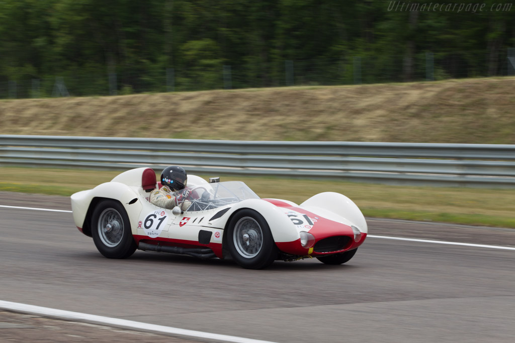 Maserati Tipo 61 Birdcage - Chassis: 2455 - Driver: Josef Rettenmaier - 2014 Grand Prix de l'Age d'Or