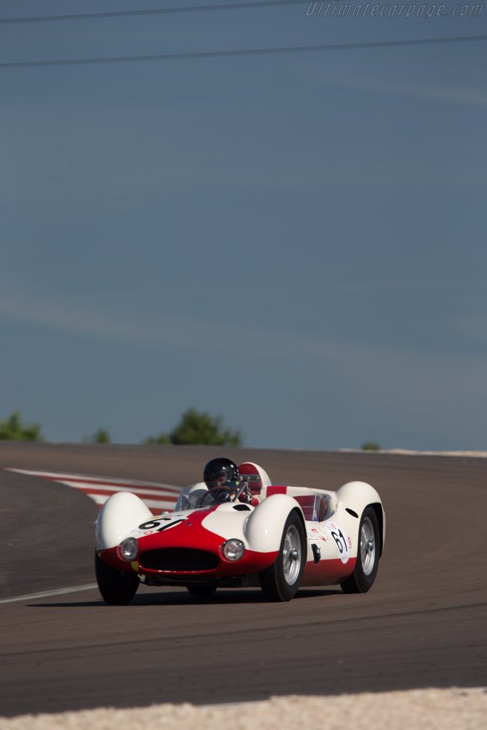 Maserati Tipo 61 Birdcage - Chassis: 2455 - Driver: Josef Rettenmaier - 2014 Grand Prix de l'Age d'Or