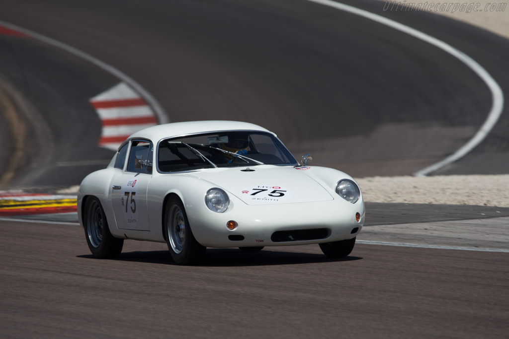 Porsche 365B Carrera Abarth GTL - Chassis: 1007 - Driver: David Fitzsimons / Neil Tolich - 2014 Grand Prix de l'Age d'Or