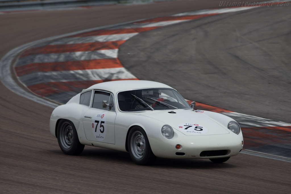 Porsche 365B Carrera Abarth GTL - Chassis: 1007 - Driver: David Fitzsimons / Neil Tolich - 2014 Grand Prix de l'Age d'Or