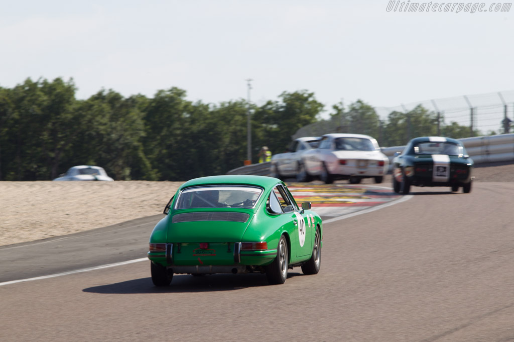 Porsche 911  - Driver: Eric Lecluse / Didier Braye - 2014 Grand Prix de l'Age d'Or