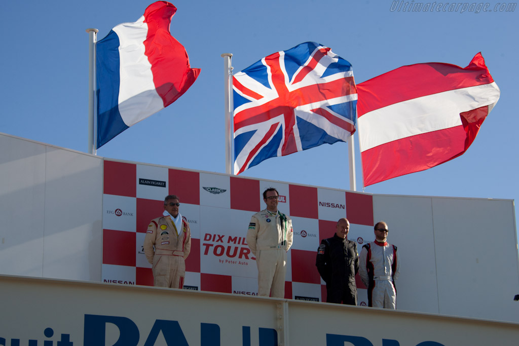 GT2 Podium   - 2011 Dix Mille Tours