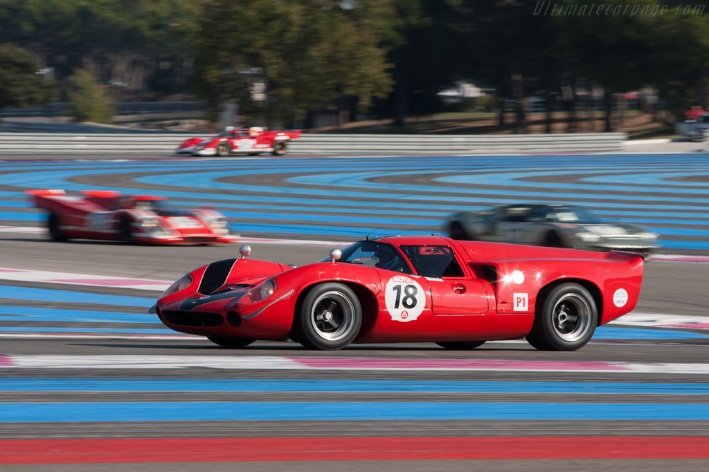 Lola T70 Mk3 - Chassis: SL73/110 - Driver: Bernard Thuner - 2012 Dix Mille Tours