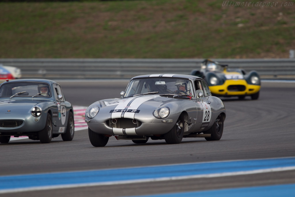 Jaguar E-Type - Chassis: 860343 - Driver: Ludovic le Boeuf / Serge Cozzolino - 2013 Dix Mille Tours