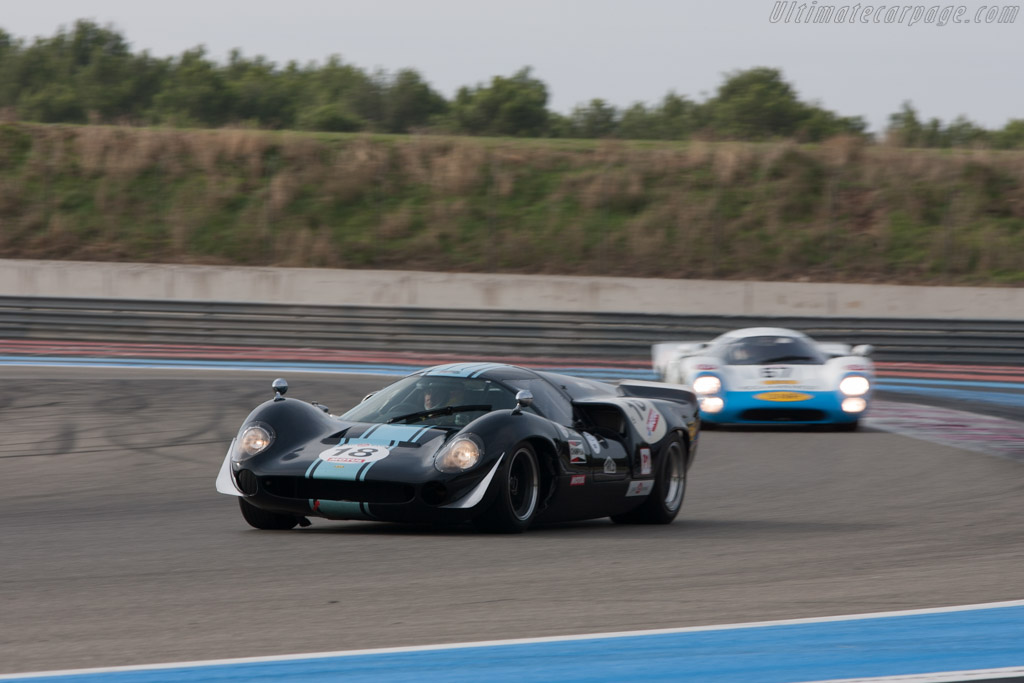 Lola T70 Mk3 Coupe - Chassis: SL73/106 - Driver: Thierry de Latre du Bosqeau / Eric Jamar - 2013 Dix Mille Tours