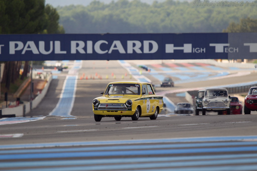 Lotus Cortina  - Driver: Rolland d'Abel de Libran - 2013 Dix Mille Tours
