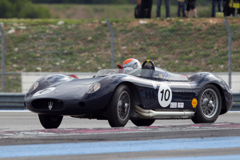 Maserati 250S - Chassis: 2411 - Driver: Marc Devis - 2013 Dix Mille Tours