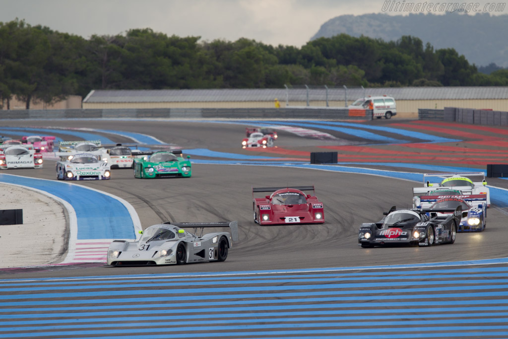 Sauber-Mercedes C11 - Chassis: 89.C11.00 - Driver: Gareth Evans / Bob Berridge - 2013 Dix Mille Tours