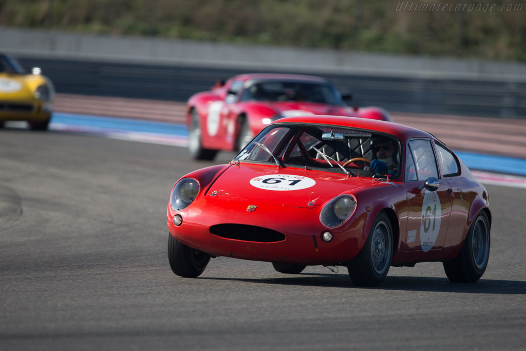 Abarth Simca 1300 - Chassis: 00061 - Driver: Gilles Guichet - 2014 Dix Mille Tours