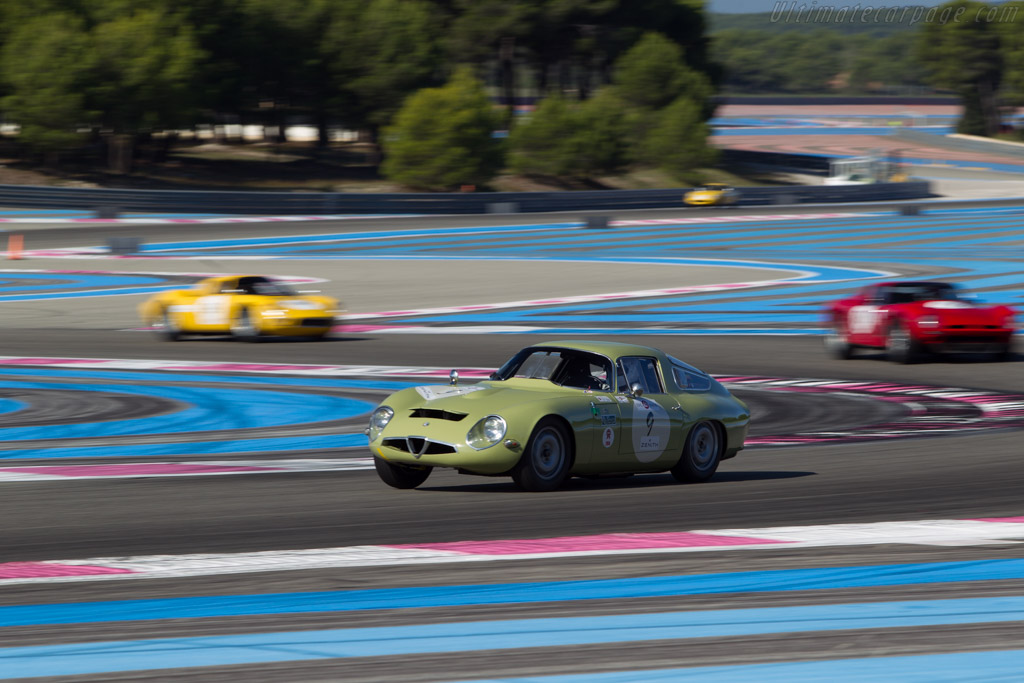 Alfa Romeo TZ - Chassis: AR10511 750017 - Driver: Yves Vogele / Alain Vogele - 2014 Dix Mille Tours