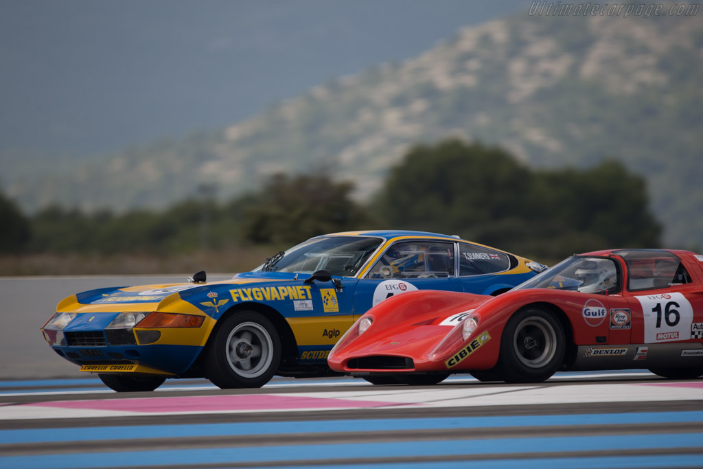 Ferrari 365 GTB/4 Daytona Group 4 - Chassis: 13219 - Driver: Tim Summers / Nigel Greensall - 2014 Dix Mille Tours