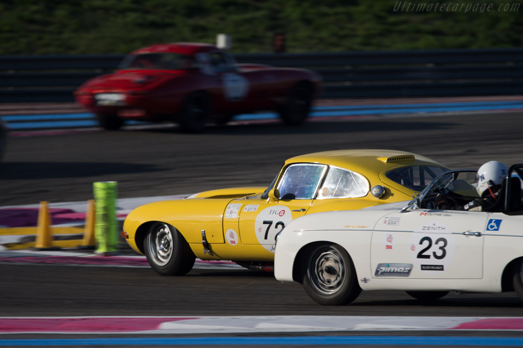 Jaguar E-Type - Chassis: 861039 - Entrant: Claude Nahum - Driver: Bernard Thuner - 2014 Dix Mille Tours