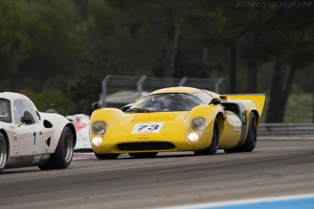 Lola T70 Mk3B Coupe - Chassis: SL76/148 - Entrant: ROFGO Collection - Driver: Stuart Hall - 2014 Dix Mille Tours