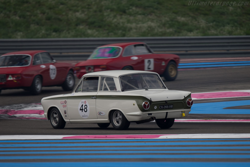 Lotus Cortina  - Driver: Richard Depagneux - 2014 Dix Mille Tours
