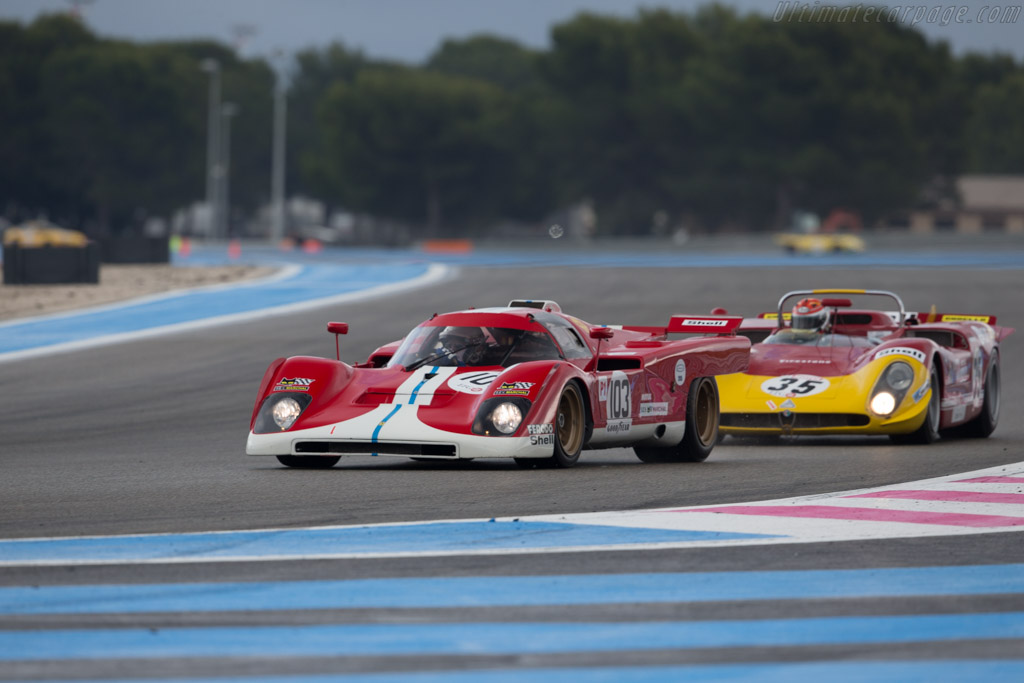 Ferrari 512 M - Chassis: 1024 - Driver: Steven Read / Giovanni Lavaggi - 2015 Dix Mille Tours