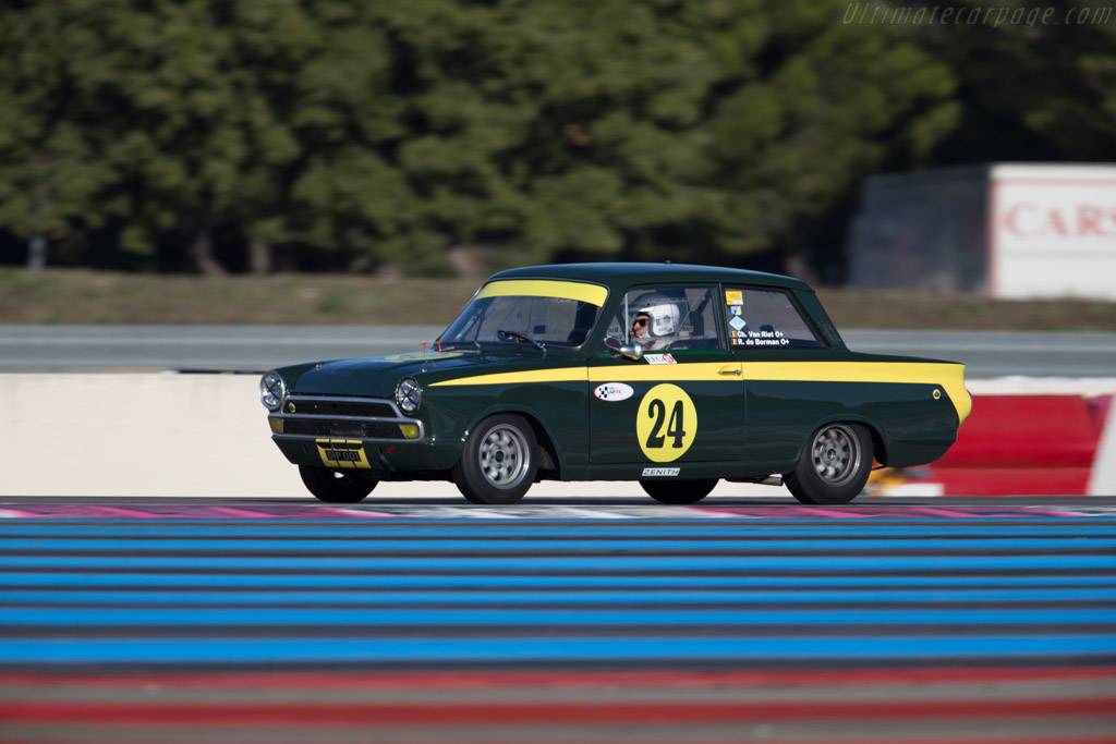 Lotus Cortina - Chassis: BA77EK96773 - Driver: Christophe van Riet / Raphaël de Borman - 2015 Dix Mille Tours