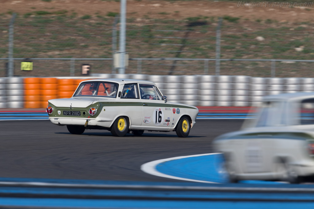 Lotus Cortina  - Driver: David Tomlin / Richard Meaden - 2015 Dix Mille Tours