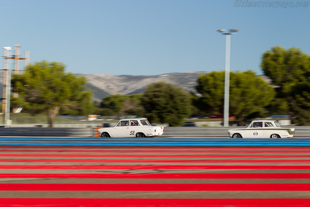 Lotus Cortina  - Driver: Richard Dutton / Neil Brown - 2015 Dix Mille Tours