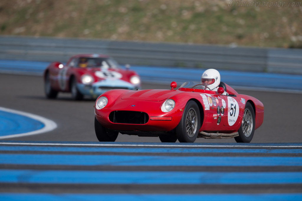 OSCA 1500 TN - Chassis: 1183 - Driver: Antoine Blasco / Gilles Agaud - 2015 Dix Mille Tours