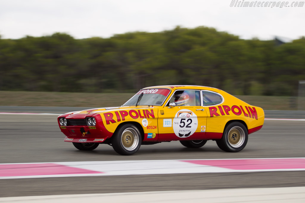 Ford Capri RS 2600 - Chassis: GAECLE42482 - Driver: Yves Scemama - 2016 Dix Mille Tours