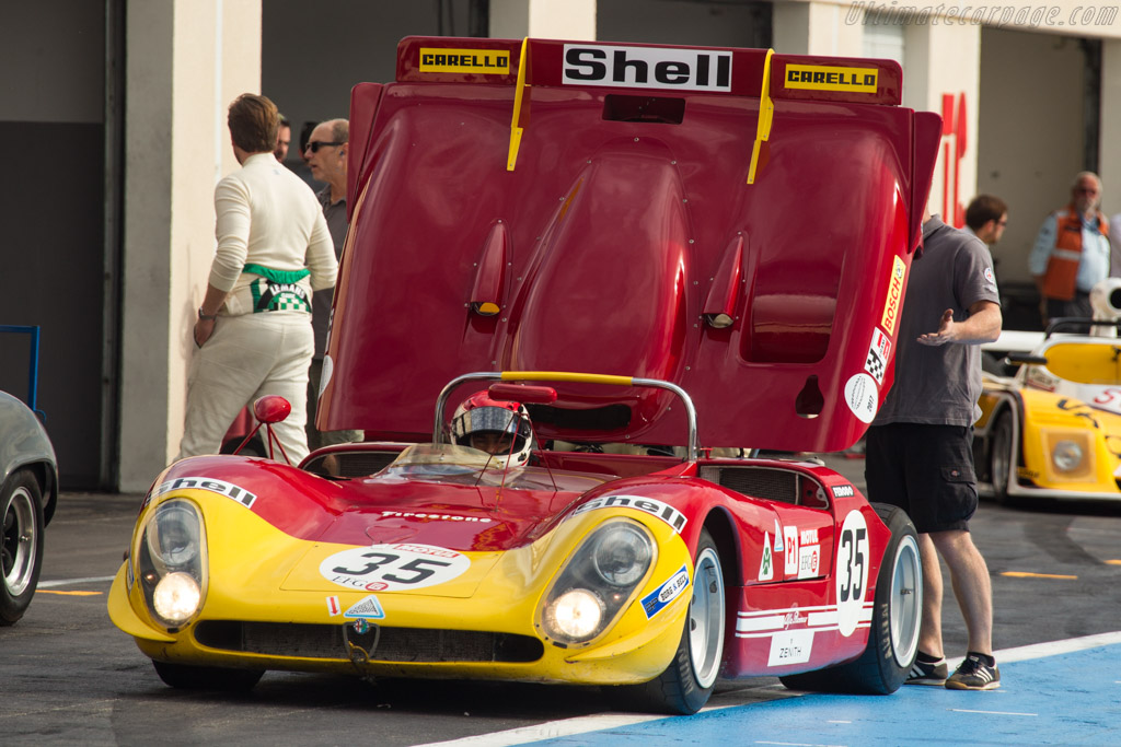 Alfa Romeo 33/3 - Chassis: 10580-023 - Driver: Gianluca Rattazzi / Emanuele Pirro - 2017 Dix Mille Tours