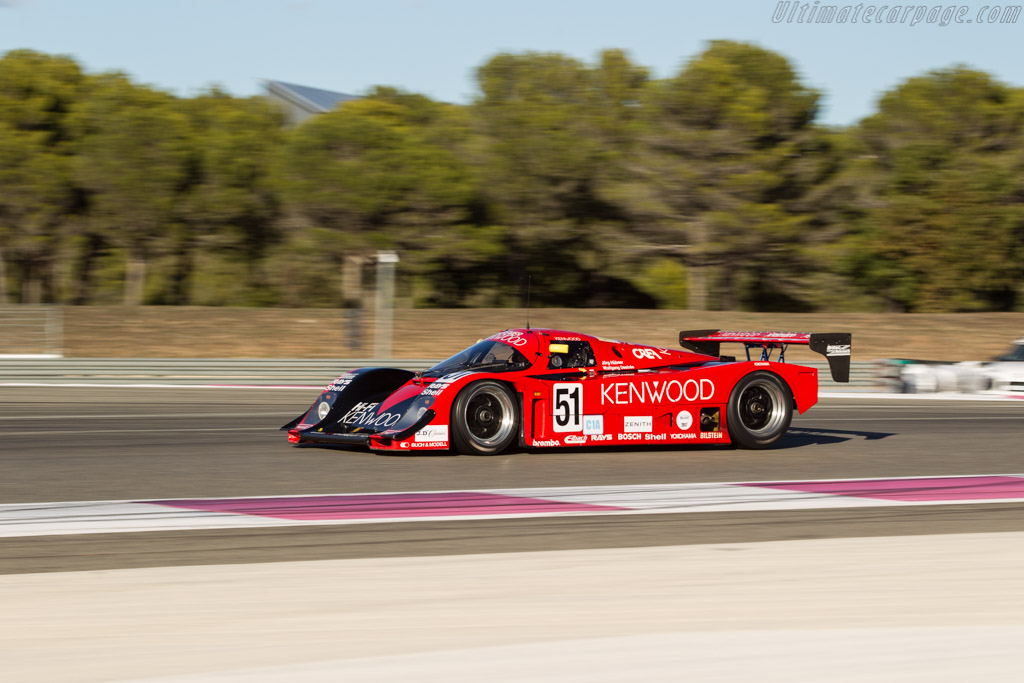 Porsche 962 CK6 - Chassis: CK6-08/03 - Driver: Hans-Jörg Hübner / Wolfgang Destree - 2017 Dix Mille Tours