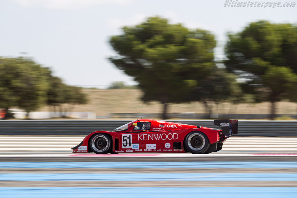 Porsche 962 CK6 - Chassis: CK6-08/03 - Driver: Hans-Jörg Hübner / Wolfgang Destree - 2017 Dix Mille Tours