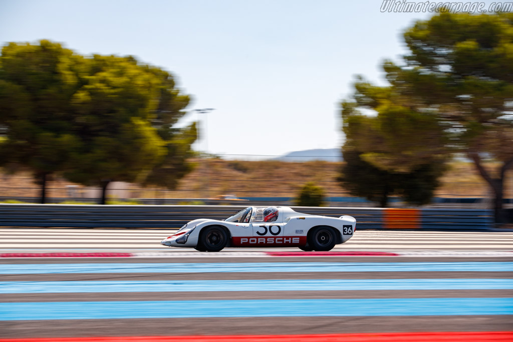 Porsche 910 - Chassis: 910-005 - Driver: Jürgen Rudolph - 2025 Dix Mille Tours