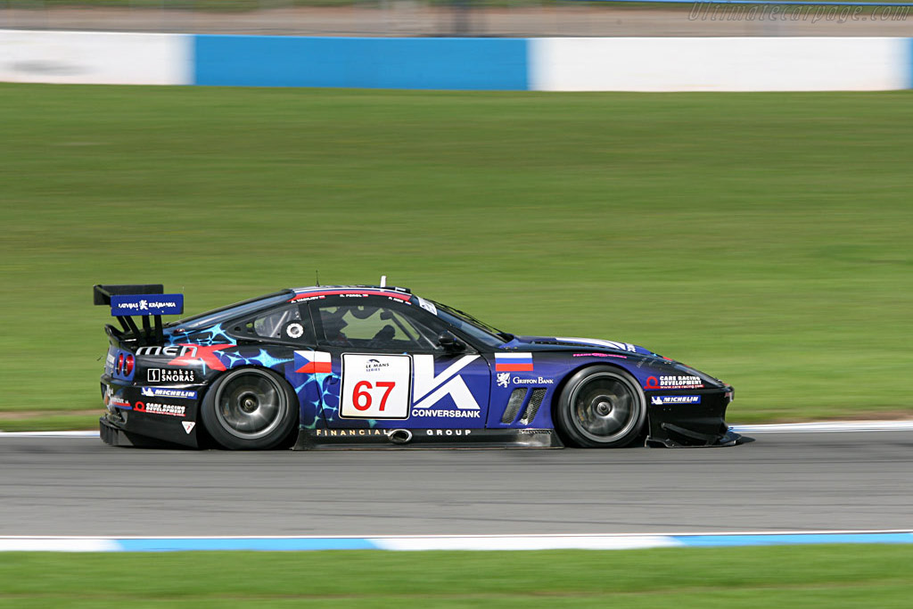 Ferrari 550 GTS Maranello - Chassis: CRD 09 - Entrant: Convers Menx Team - 2006 Le Mans Series Donnington 1000 km