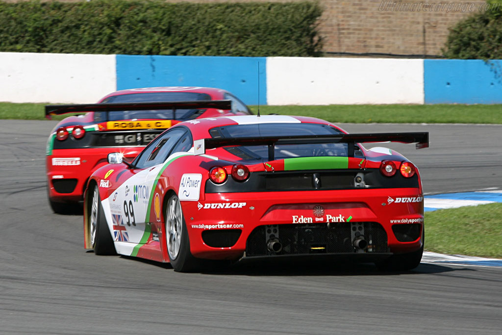 Ferrari F430 GTC - Chassis: 2408 - Entrant: Virgo Motorsport - 2006 Le Mans Series Donnington 1000 km