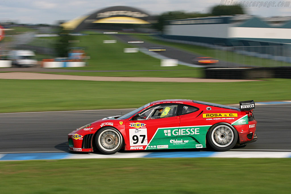 Ferrari F430 GTC - Chassis: 2402 - Entrant: GPC Sport - 2006 Le Mans Series Donnington 1000 km