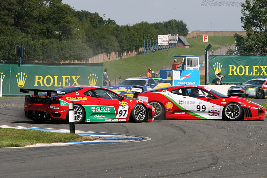 Ferrari F430 GTC - Chassis: 2402 - Entrant: GPC Sport - 2006 Le Mans Series Donnington 1000 km