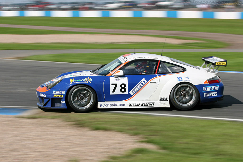 Porsche 996 GT3 RSR - Chassis: WP0ZZZ99Z4S693067 - Entrant: Autorlando Sport - 2006 Le Mans Series Donnington 1000 km