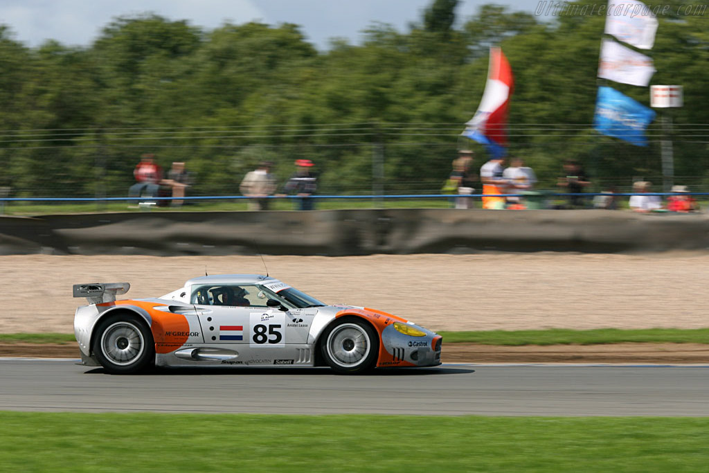 Spyker C8 GT2R - Chassis: XL9GB11HX50363097 - Entrant: Spyker Squadron - 2006 Le Mans Series Donnington 1000 km