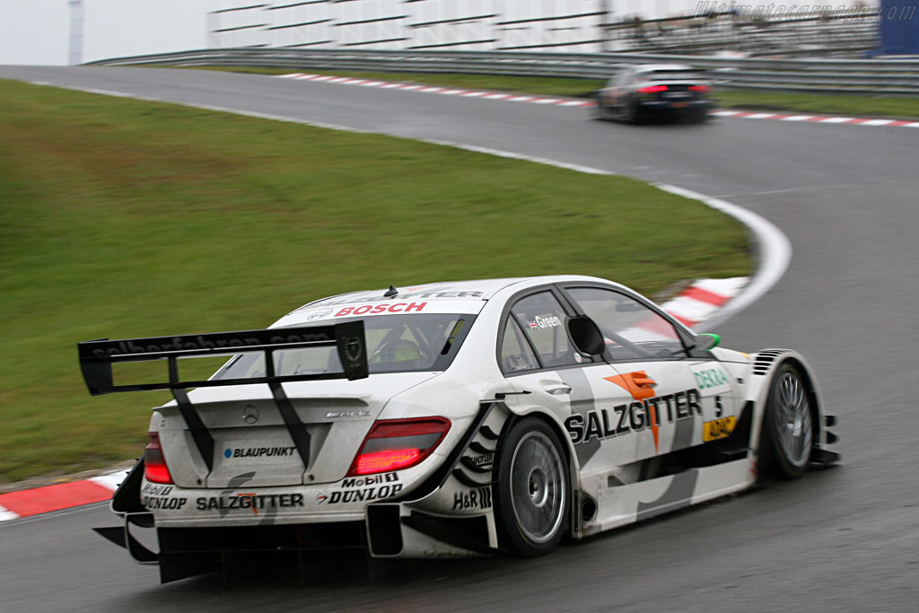 Green through the Gerlach corner   - 2007 DTM Zandvoort