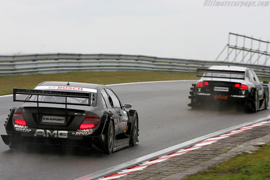 Hakkinen chasing Abt   - 2007 DTM Zandvoort