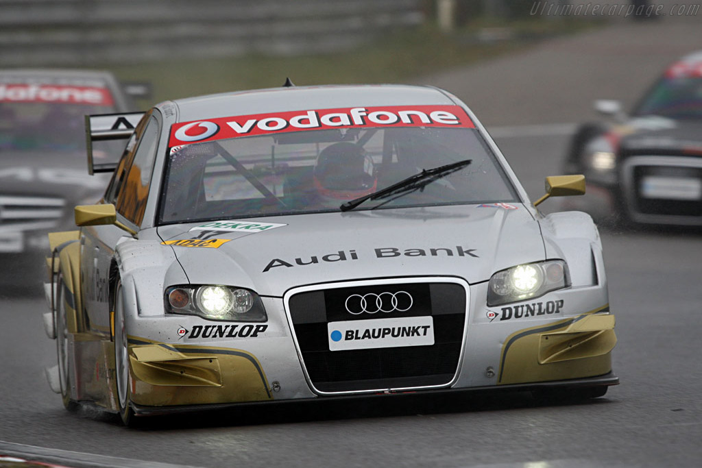 Premat chased by Hakkinen and Scheider   - 2007 DTM Zandvoort