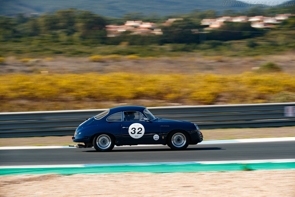 Porsche 356 B 2.0 GS Carrera 2 Coupé - Chassis: 121434 - Driver: Marie-Claude Firmenich - 2023 Estoril Classics