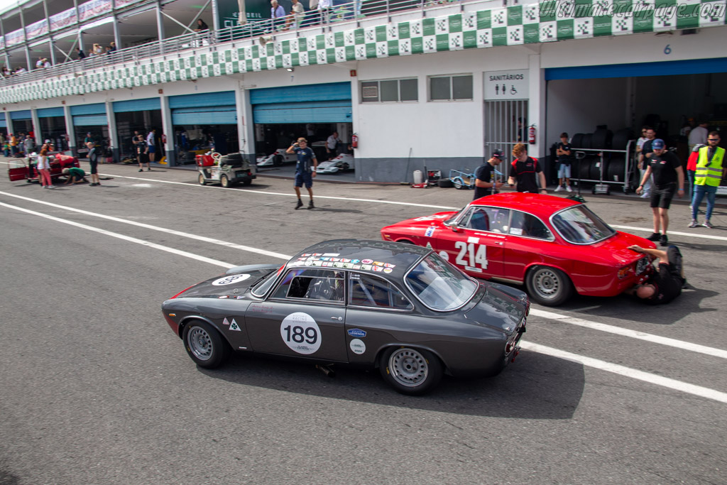 Alfa Romeo Giulia Sprint GTA - Chassis: AR752513 - Driver: Max Banks / Andrew Banks - 2024 Estoril Classics